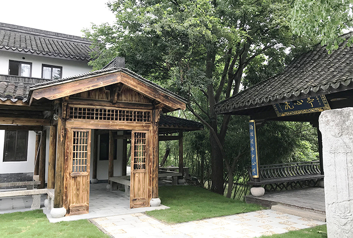 嘉興石佛古寺--歐思丹空氣能系統+德國TEHEDE鋼板散熱器+中央熱水